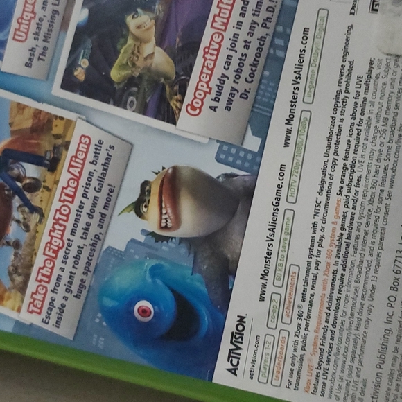 Monsters vs. Aliens game for Xbox 360 - Picture 2 of 4